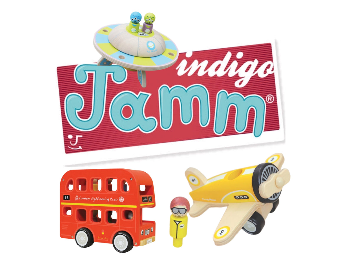 Little Carpenters Wooden Toy Toolbox Imaginative Play - Indigo Jamm