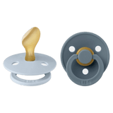 BIBS 6 Months Plus Colour, Anatomical S2 - Baby Blue/Petrol