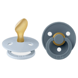 BIBS Birth Plus Colour, Anatomical S1 - Baby Blue/Petrol