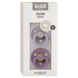 BIBS Birth Plus Colour, Anatomical S1 - Fossil Grey/Mauve