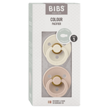 BIBS Birth Plus Colour, Symmetrical S1 - Ivory/Blush
