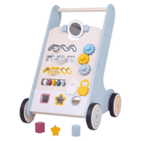 Bigjigs Toys 12 Mths Plus Activity Walker - Pastel