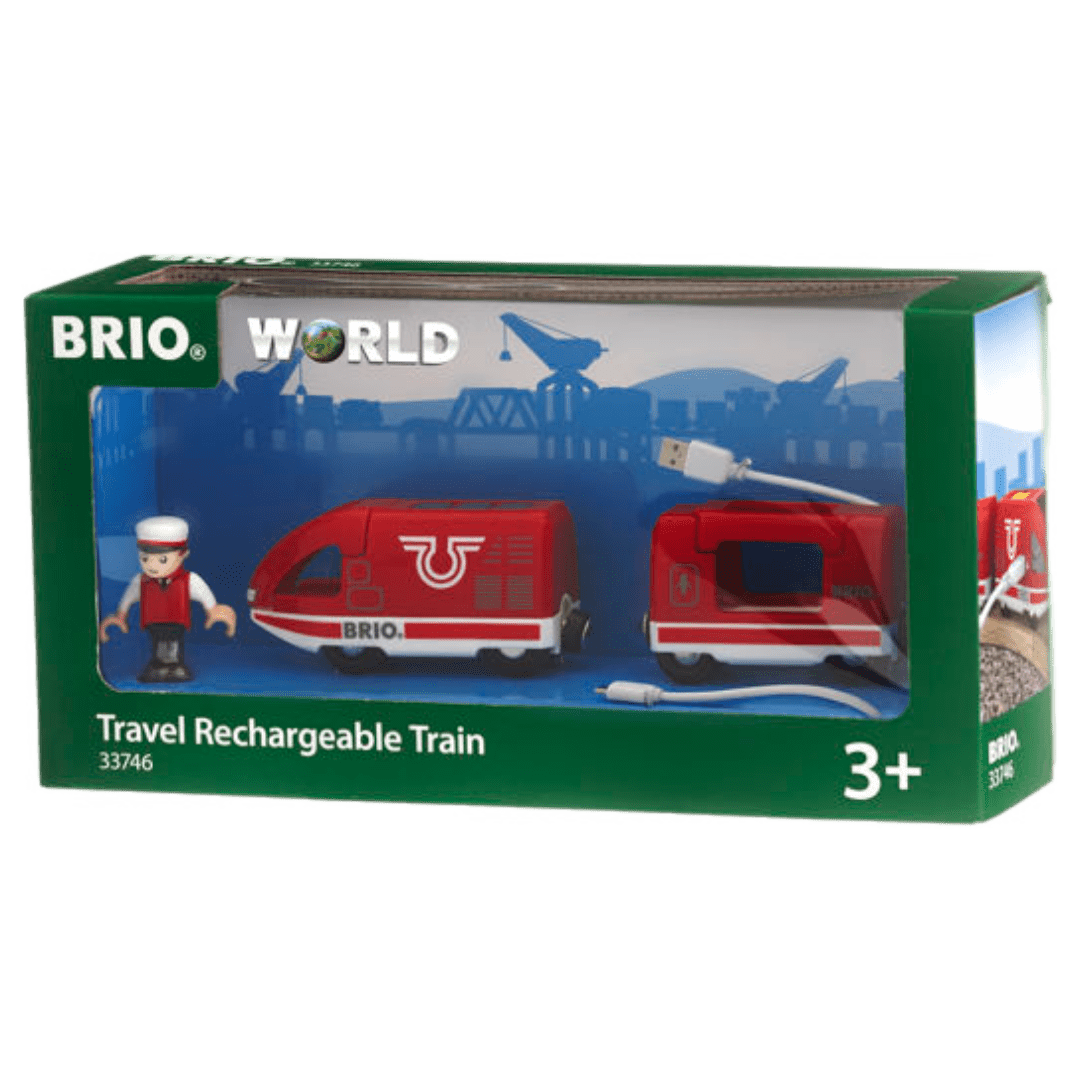 Brio 3 Plus Travel Rechargeable Train