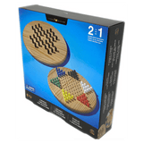 Cardinal 6 Plus Chinese Checkers & Solitaire