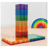 Connetix 3 Plus 42 Piece Rainbow Square Pack