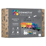 Connetix 3 Plus 50 Pc Rainbow Transport Pack