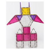 Connetix 3 Plus 56 Piece Gliiter Unicorn Pack