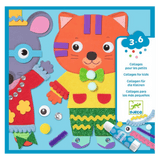 Djeco 3 Plus Collages for Kids