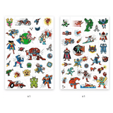Djeco 3 Plus Tattoos - Heroes & Villains