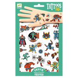 Djeco 3 Plus Tattoos - Heroes & Villains