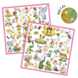 Djeco 4 Plus 160 Metallic Stickers - Fantasy