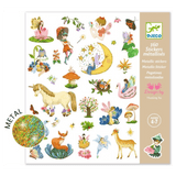 Djeco 4 Plus 160 Metallic Stickers - Fantasy