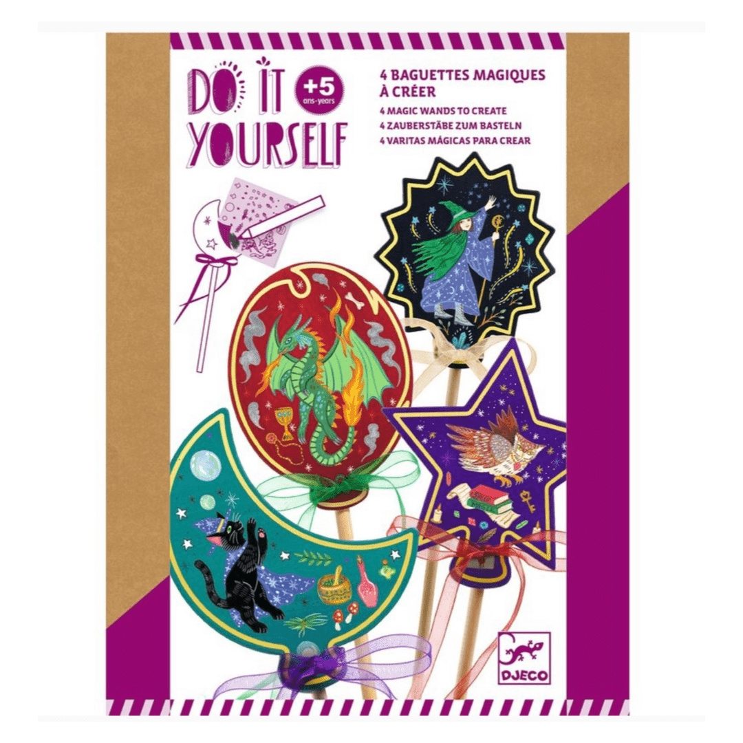 Djeco 5 Plus Do It Yourself - Spell Wands