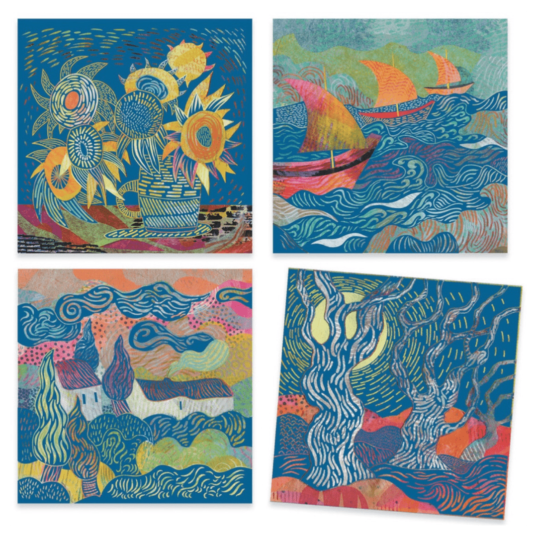 Djeco 5 Plus Muriel Kerba Inspired By Vincent Van Gogh