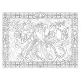 Djeco 8 Plus Colouring Gallery - Heroic