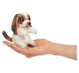 Folkmanis 3 Plus Finger Puppet - Mini Dog