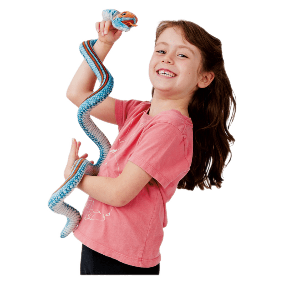 Folkmanis 3 Plus Finger Puppet - San Francisco Garter Snake