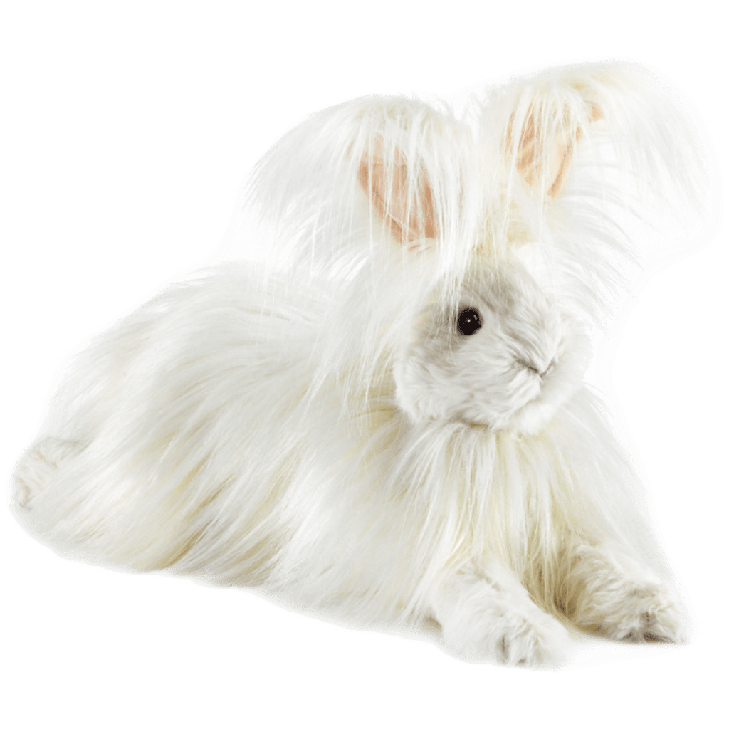 Folkmanis 3 Plus Hand Puppet - Angora Rabbit