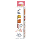 Haku Yoka 3 Plus 6 Acorn Crayons - Warm Colour