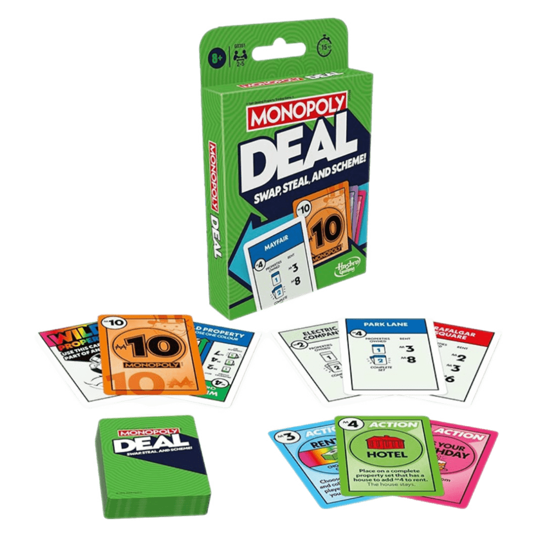 Hasbro 8 Plus Monopoly Deal