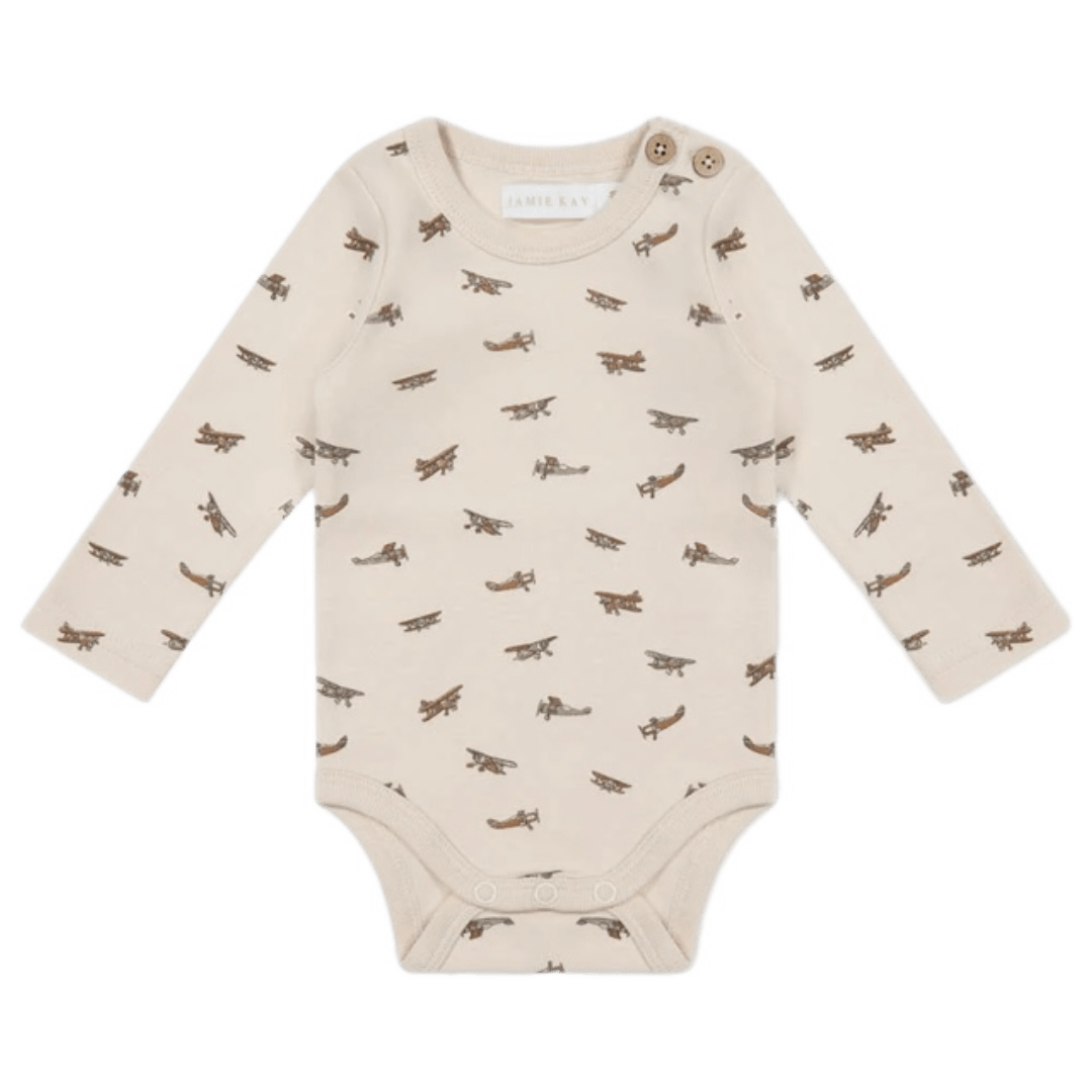 Jamie Kay 0-3 Months to 1 Year 0-3M Fernley Bodysuit - Avion Shell