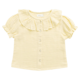 Jamie Kay 0-3 Months to 5 Years 0-3M Muslin Alora Top - Sunshine