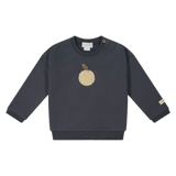 Jamie Kay 0-3 Months to 5 Years Damien Cotton Sweatshirt - Smoke
