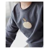 Jamie Kay 0-3 Months to 5 Years Damien Cotton Sweatshirt - Smoke