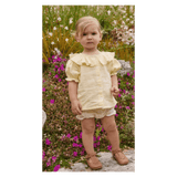 Jamie Kay 0-3 Months to 5 Years Muslin Alora Top - Sunshine
