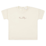 Jamie Kay 6-12 Months to 5 Years 6-12M Mimi Top - Parchment Tulip