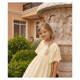 Jamie Kay 6-12 Months to 5 Years Muslin Phillipa Dress - Sunshine