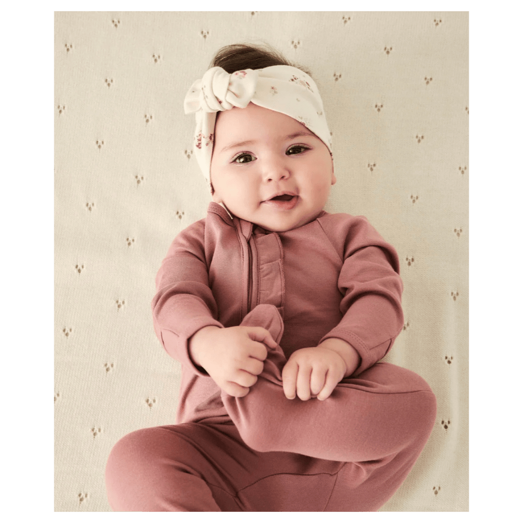 Jamie Kay Baby to Child Headband - Lauren Floral Tofu