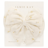 Jamie Kay One Size Muslin Annalise Bow - Vintage Ditsy