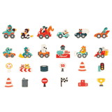 Janod 2 Plus Car Magnets