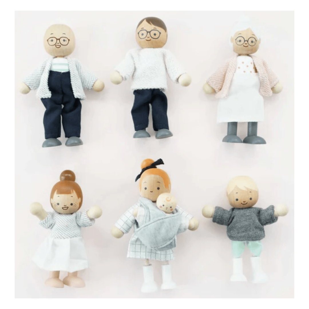 Le Toy Van 3 Plus Dolls House Family