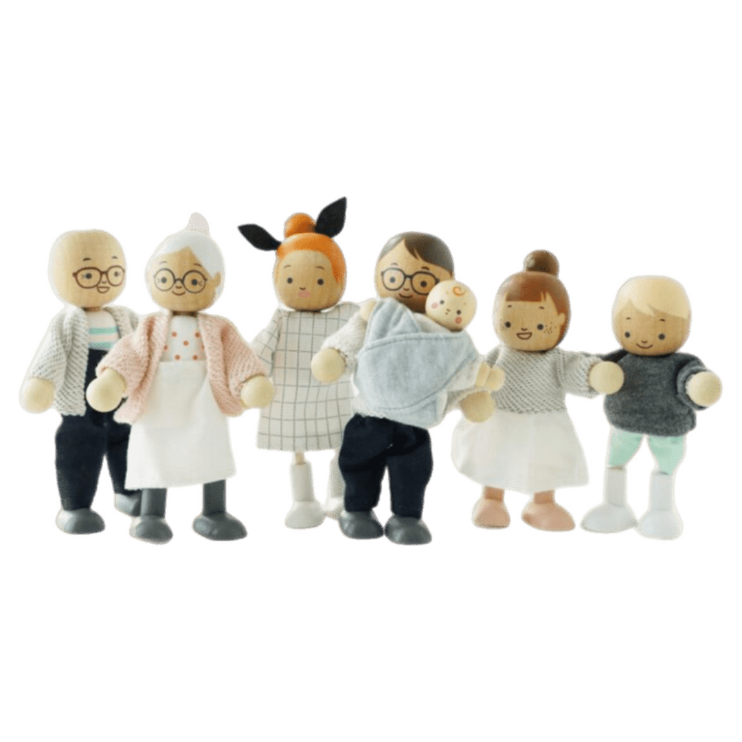 Le Toy Van 3 Plus Dolls House Family