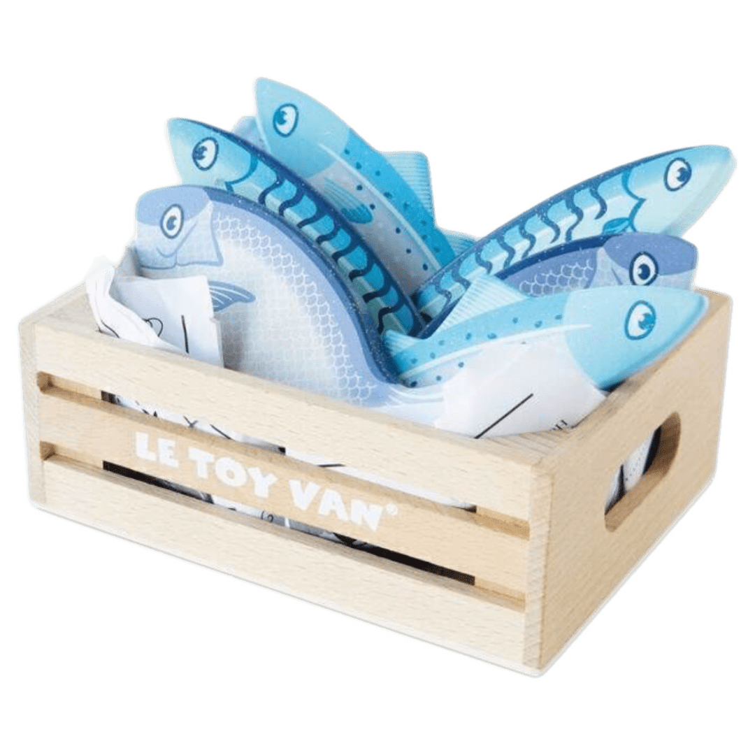 Le Toy Van 3 Plus Fresh Fish Crate