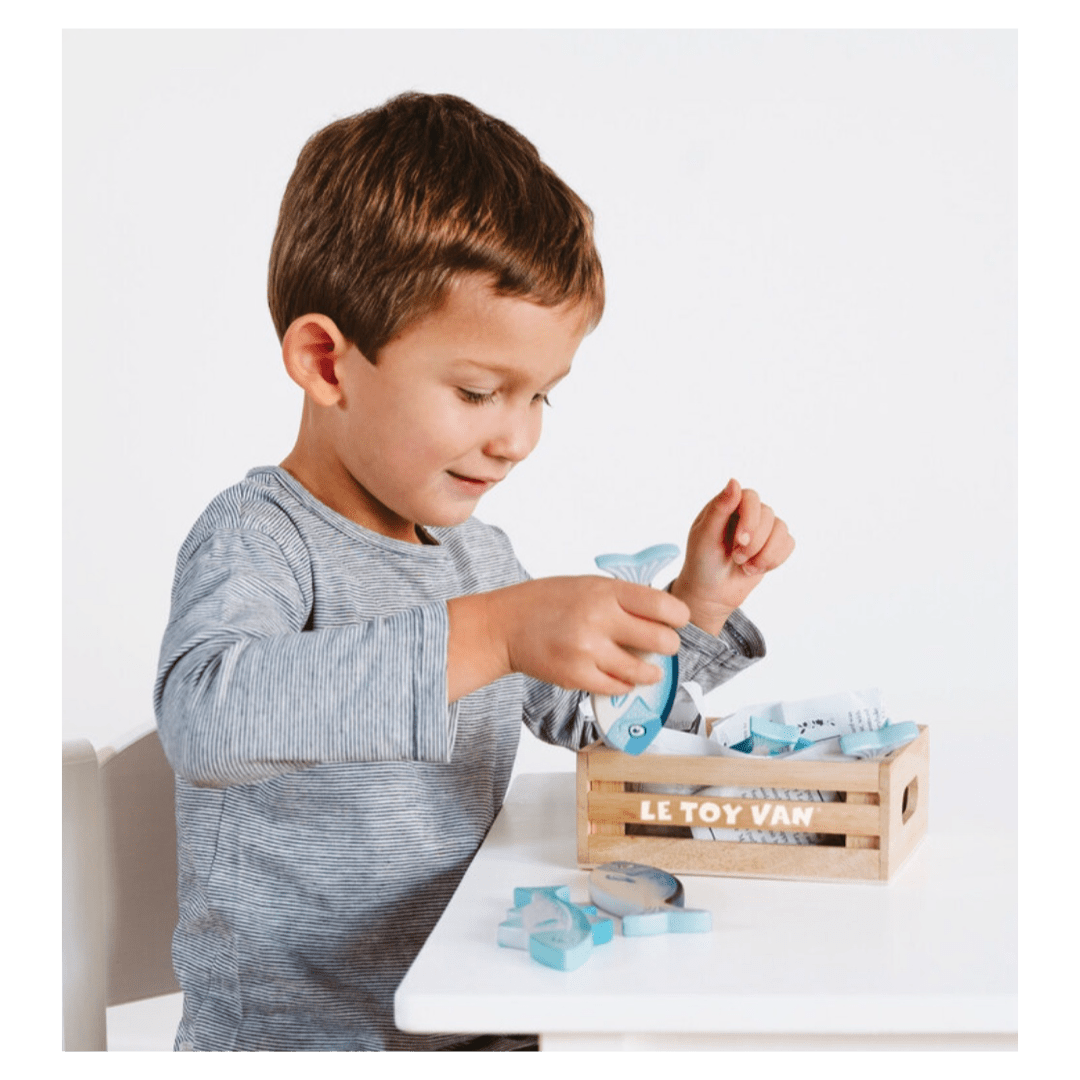 Le Toy Van 3 Plus Fresh Fish Crate