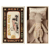 Maileg 3 Plus Little Sister Mouse in Matchbook
