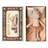 Maileg 3 Plus Princess Mouse in Matchbox