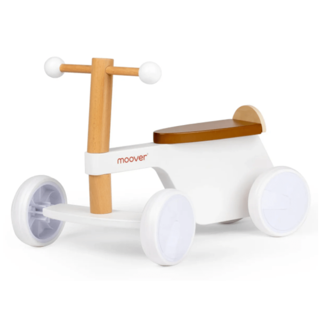 Moover 18 Mths Plus Ride-On Bike White