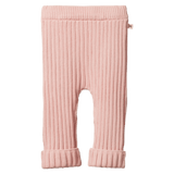 Nature Baby 0-3 Months to 2 Years 0-3M Lou Pants - Rosebud