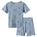 Nature Baby 1 Year to 5 Years 1Y Shortie Pyjama Set - Illusion Bunny
