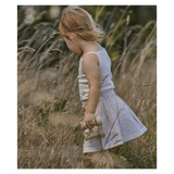 Nature Baby 2 Years to 5 Years Orchard Skirt Seersucker - Golden Stripe