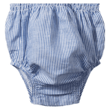 Nature Baby 3-6 Months to 1 Year Gala Suit Linen - Blue Stripe