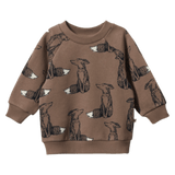 Nature Baby 6-12 Months to 5 Years 6-12M Emerson Sweater - Foxy Cub