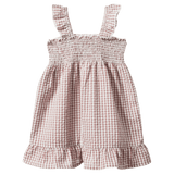 Nature Baby 6-12 Months to 5 Years 6-12M Gala Dress - Twilight Check
