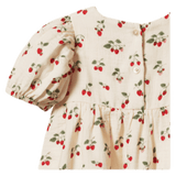Nature Baby 6-12 Months to 5 Years Albertine Dress Muslin - Strawberry Blush