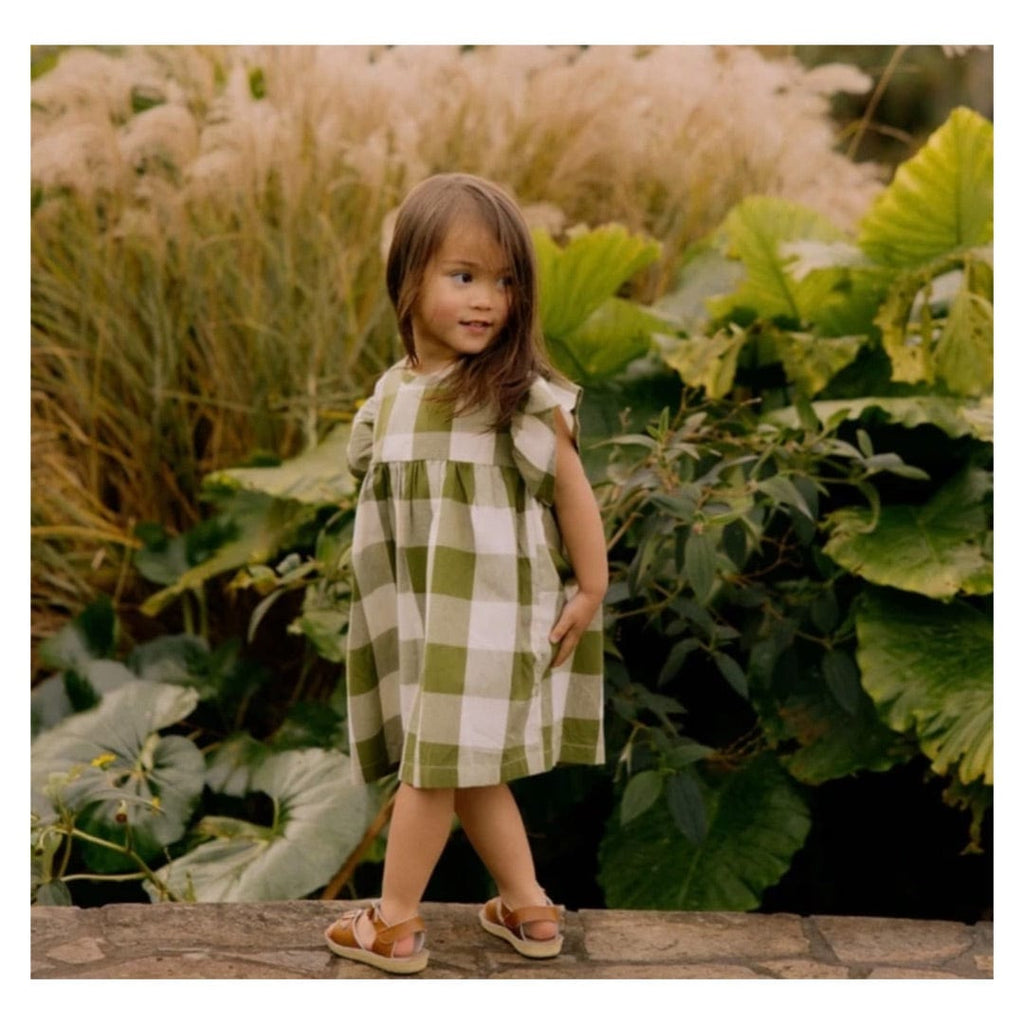 Nature Baby 6-12 Months to 5 Years Bonnie Dress - Jungle Check