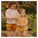 Nature Baby 6-12 Months to 5 Years Elodie Blouse - Chamomile Natural